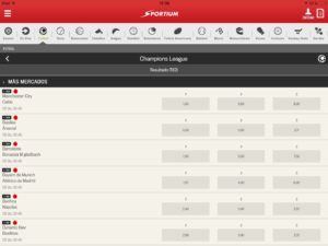 app sportium iPad