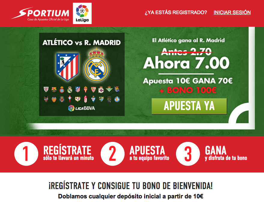 Atlético a 7