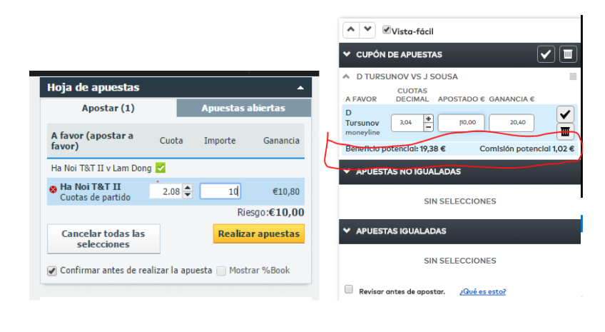 carcaj vs betfair